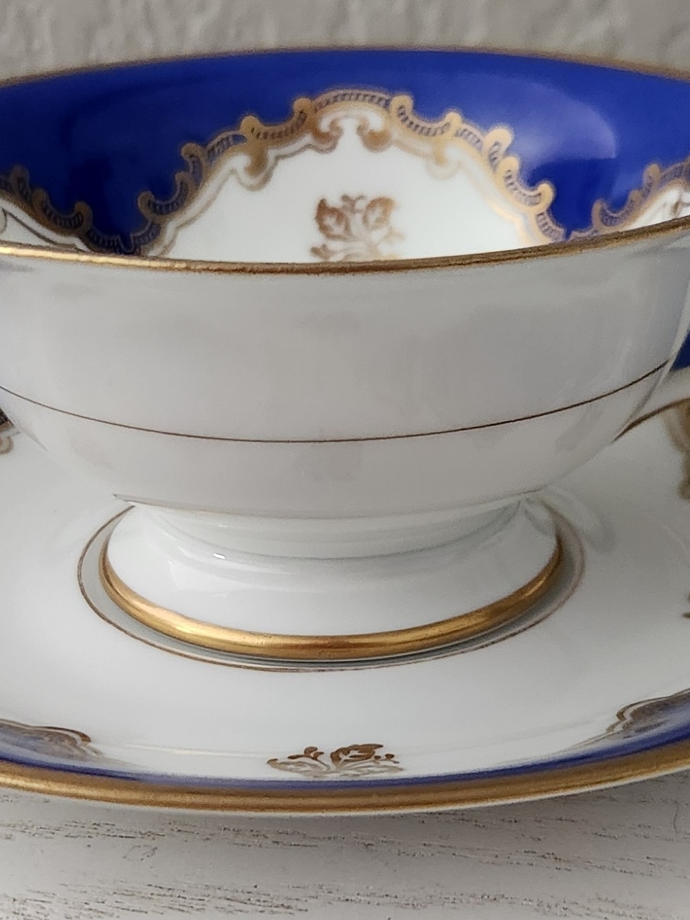 Vintage Fragonard Royal Heidelberg Winterling Porcelain Tea Cup and Saucer Set